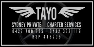 TAYO Sydney private charter service